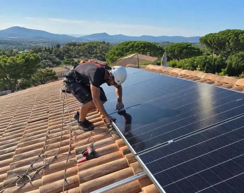 Installateur panneaux solaires Bonnefamille — pose photovoltaïque sur toiture
